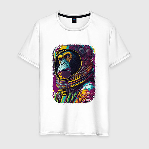 Мужская футболка Galactic Ape / Белый – фото 1