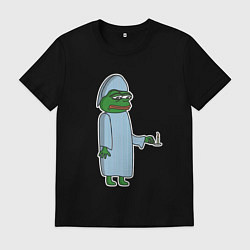 Мужская футболка Лягушонок Пепе в пижаме