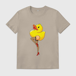 Мужская футболка Эротичная утка