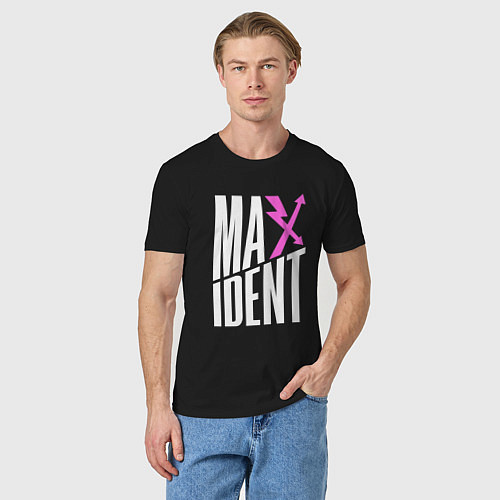 Мужская футболка Maxident - stray kids / Черный – фото 3
