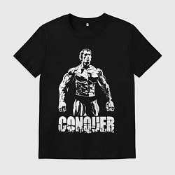Мужская футболка Arnold conquer