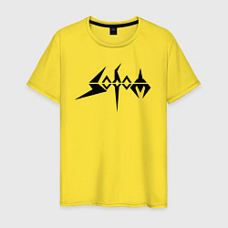 Футболка хлопковая мужская Sodom, цвет: желтый