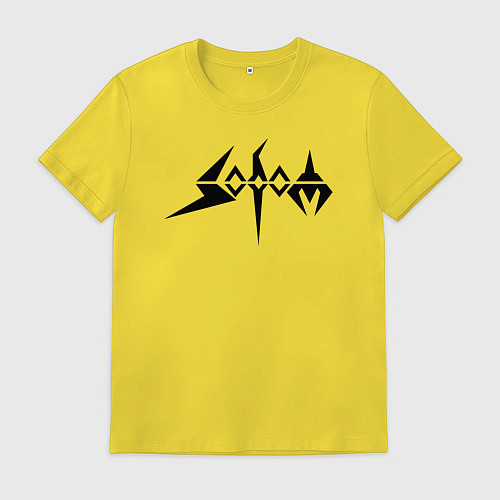 Мужская футболка Sodom / Желтый – фото 1