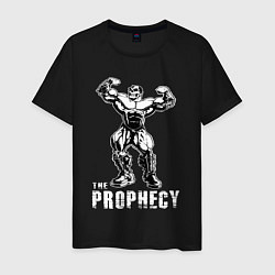 Футболка хлопковая мужская The prophecy, цвет: черный