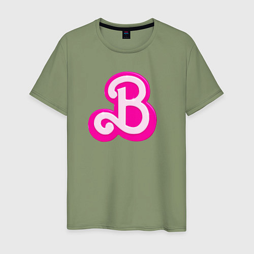 Мужская футболка Б - значит Барби / Авокадо – фото 1