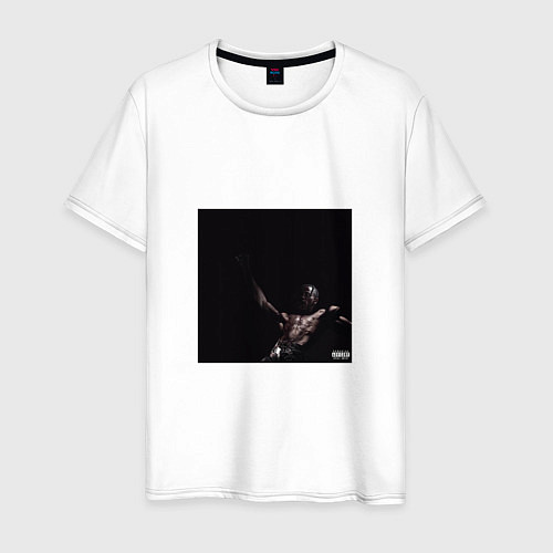Мужская футболка Трэвис Скотт - альбом utopia / Белый – фото 1