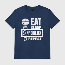 Мужская футболка Роблокс на повторе