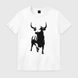 Мужская футболка Бык анфас