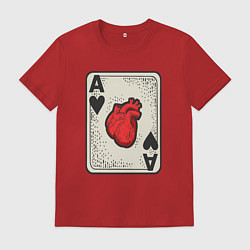 Мужская футболка Туз сердца