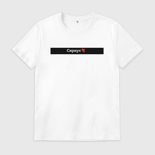 Мужская футболка Сириус города России / Белый – фото 1