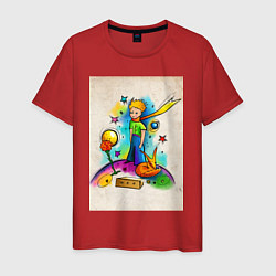 Футболка хлопковая мужская Le Petit Prince, цвет: красный