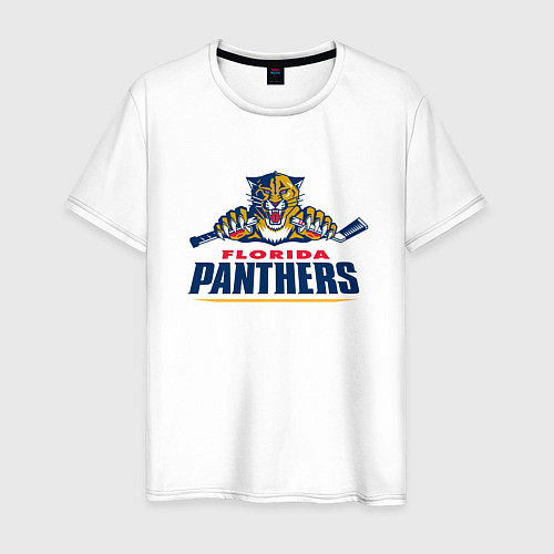 Мужская футболка Florida panthers - hockey team / Белый – фото 1