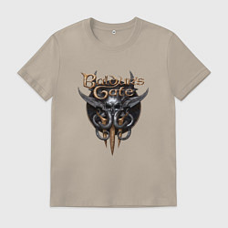 Мужская футболка Baldurs Gate 3 - logotype