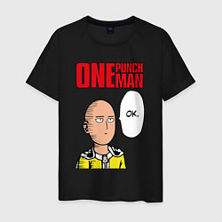 Мужская футболка Saitama - one punch man