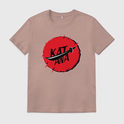 Мужская футболка Катана разрубленная