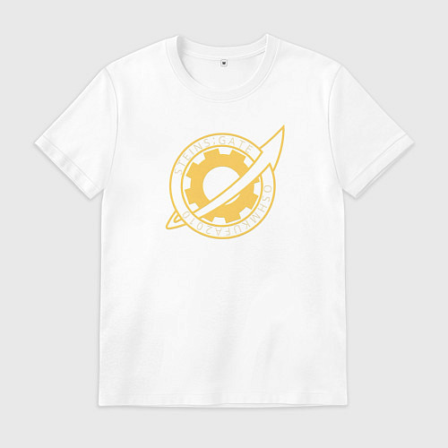 Мужская футболка Steins Gate OSHMKUFA 2010 / Белый – фото 1