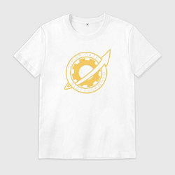 Футболка хлопковая мужская Steins Gate OSHMKUFA 2010, цвет: белый