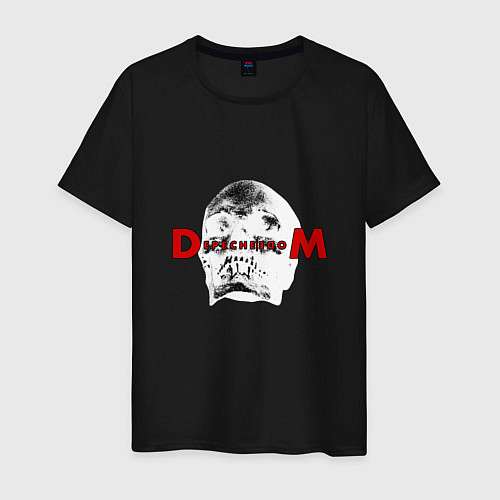 Мужская футболка Depeche Mode 2023 Memento Mori - Skull 02 / Черный – фото 1