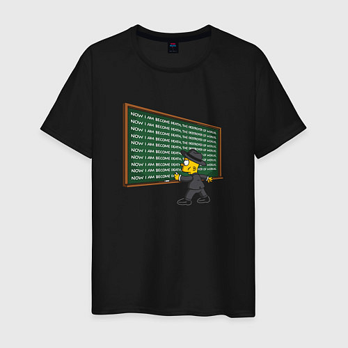 Мужская футболка Барт Оппенгеймер / Черный – фото 1