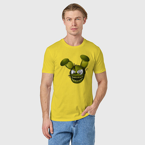 Мужская футболка Плюштрап / Желтый – фото 3