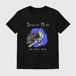 Футболка хлопковая мужская Depeche Mode - The Exotic Tour, цвет: черный