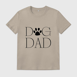 Мужская футболка Папа собаки