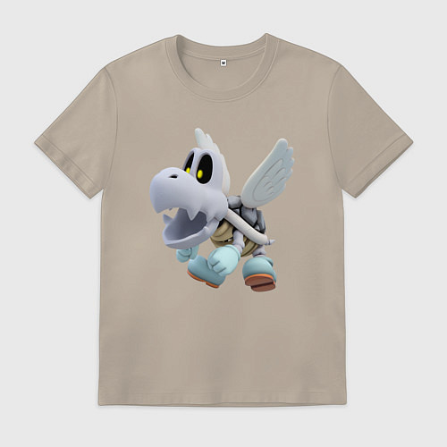 Мужская футболка Купа-скелет / Миндальный – фото 1