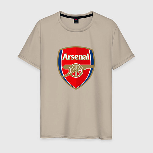 Мужская футболка Arsenal fc sport / Миндальный – фото 1