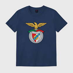 Футболка хлопковая мужская Benfica club, цвет: тёмно-синий