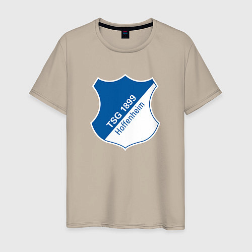 Мужская футболка Hoffenheim fc germany / Миндальный – фото 1