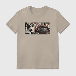 Мужская футболка Ход королевы винтаж