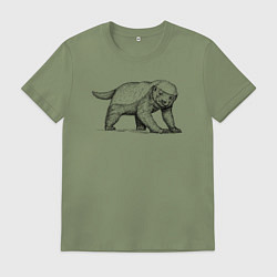 Мужская футболка Медоед недоволен