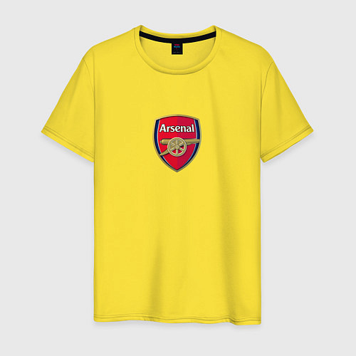 Мужская футболка Arsenal fc sport club / Желтый – фото 1