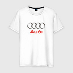 Мужская футболка Audi brend