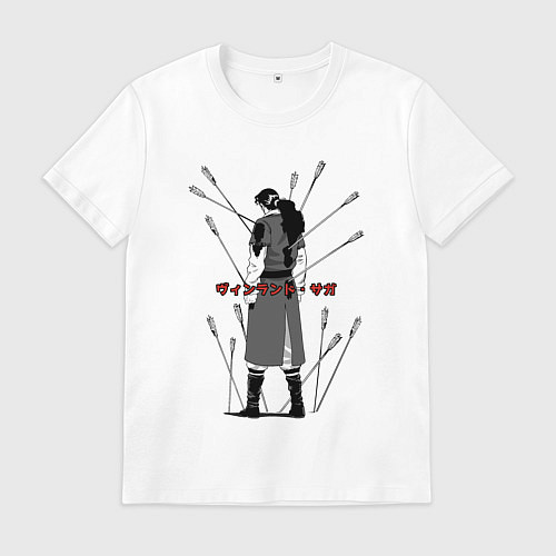 Мужская футболка Торс / Белый – фото 1