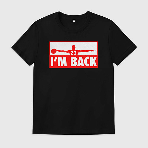 Мужская футболка Возвращение Джордана / Черный – фото 1