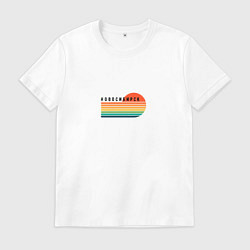 Мужская футболка Новосибирск ретро