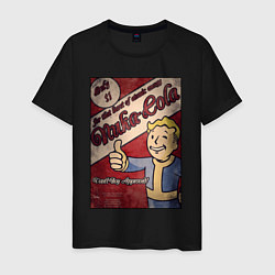 Мужская футболка Vault boy - nuclear cola