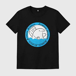 Мужская футболка Душнила акуля