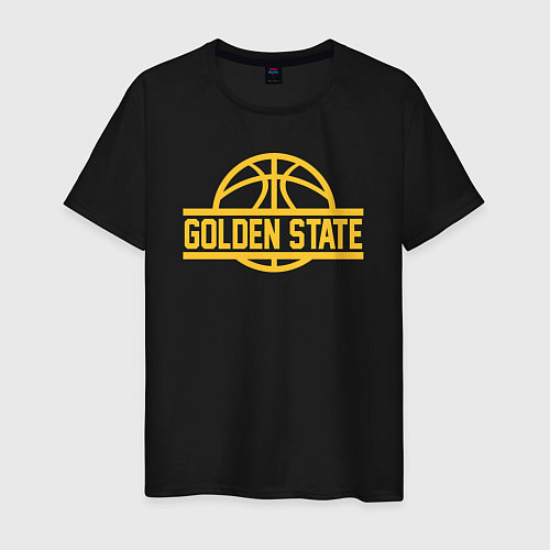 Мужская футболка Golden State team / Черный – фото 1