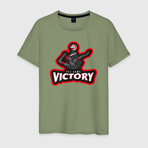 Мужская футболка Победа в игре / Авокадо – фото 1
