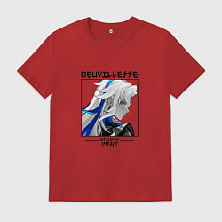 Мужская футболка Нёвиллет в квадрате