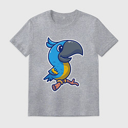 Мужская футболка Попугайчик