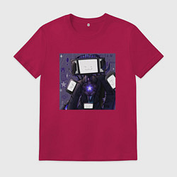 Мужская футболка Funny Titan TV Man