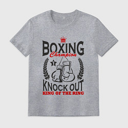 Мужская футболка Чемпион по боксу