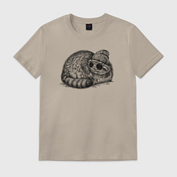 Мужская футболка Манул модник