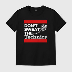 Мужская футболка Dont sweat the Technics
