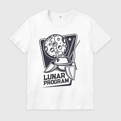 Мужская футболка Лунная программа