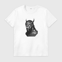 Мужская футболка Портрет сурового викинга