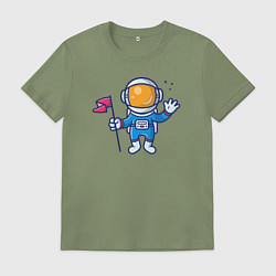 Мужская футболка Космический привет